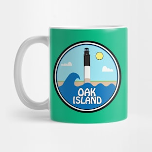 OAK ISLAND LIGHTHOUSE WAVE Mug